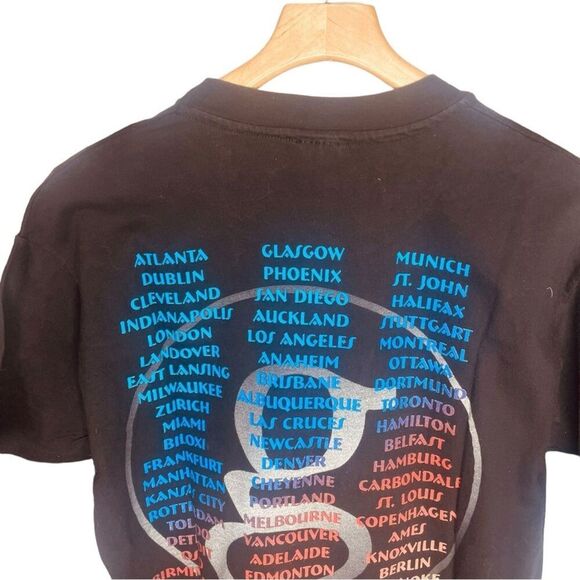 Vintage Garth Brooks | Fresh Horses Tour Black Graphic T-Shirt Size L | EUC - Picture 9 of 9